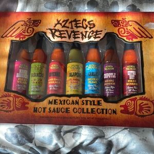 Mexican style hot sauce collection